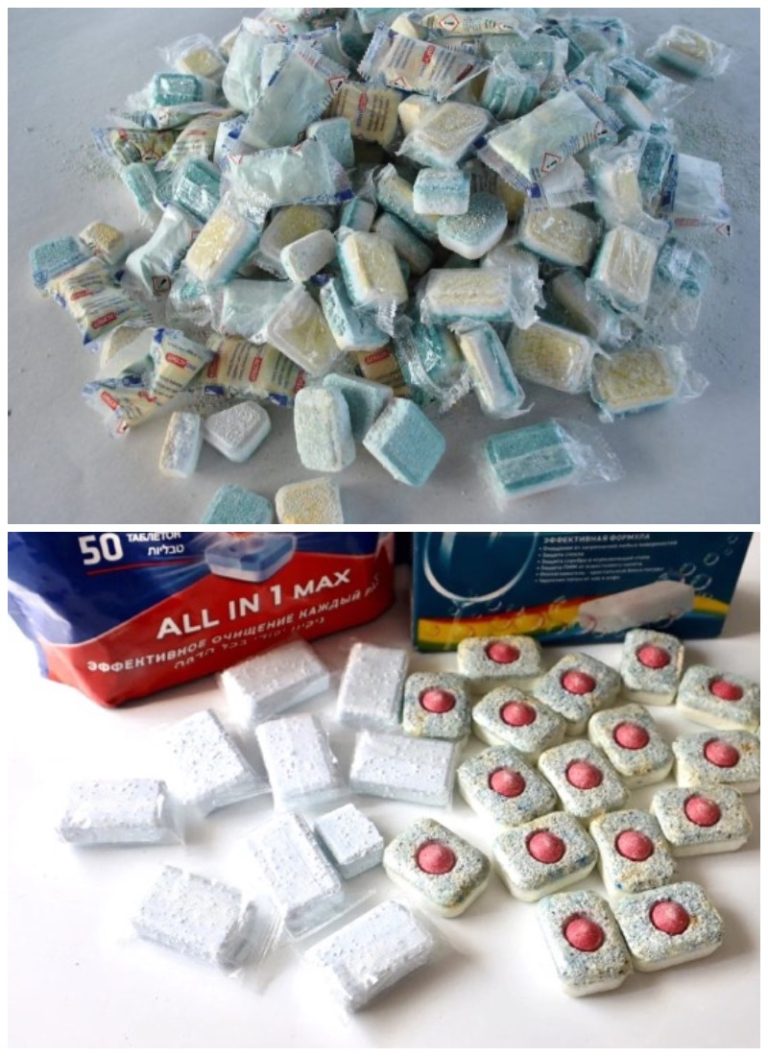 Посудомойки нет, а посудомоечные таблетки покупаю пачками: они незаменимы в быту