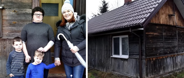 Все ухмылялись, когда женщина с 2-мя детьми заехала в старый дом. Но сделав ремонт, все засматриваются