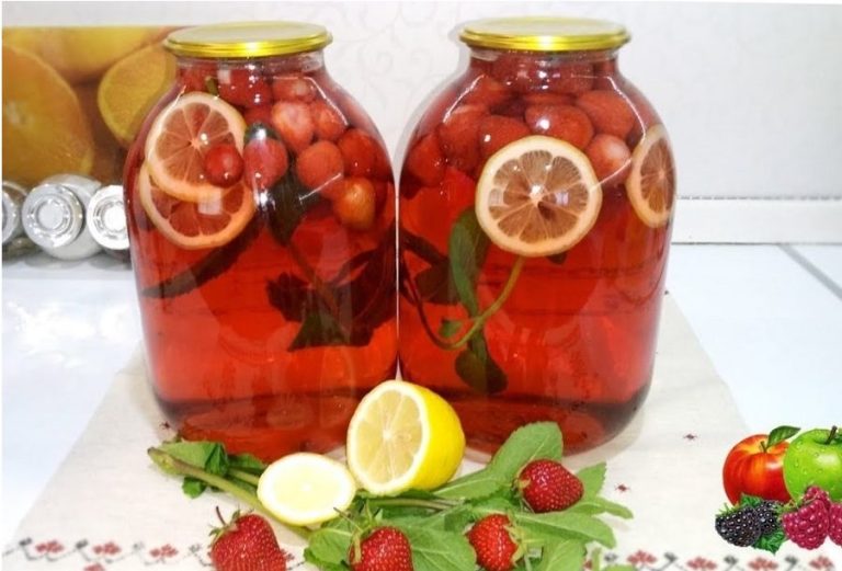 Хит Сезона! Клубничный мохито с лимоном и мятой