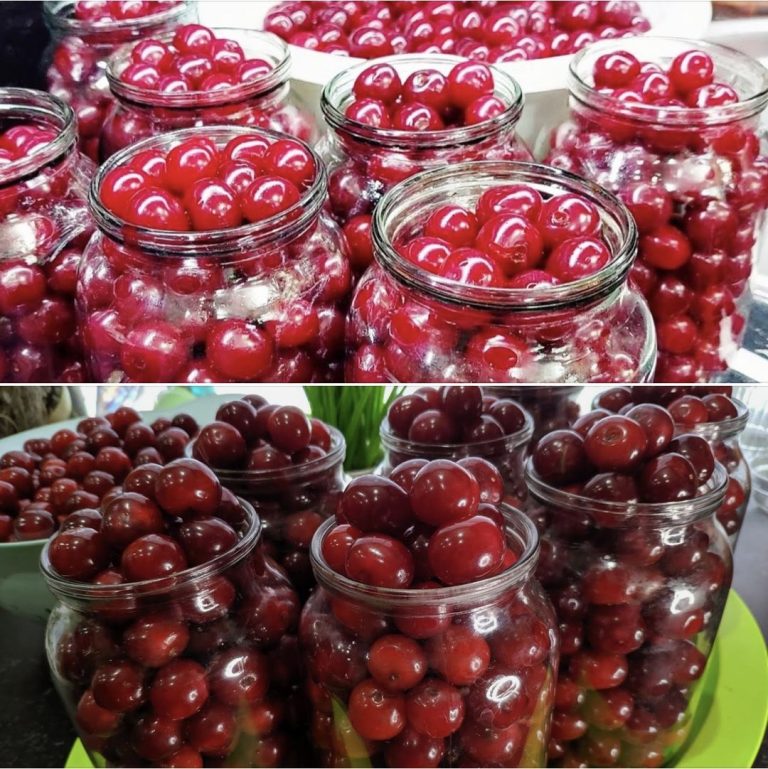 Вишня на зиму без сахара. Даже банки не нужно стерилизовать: самый верный и простой рецепт