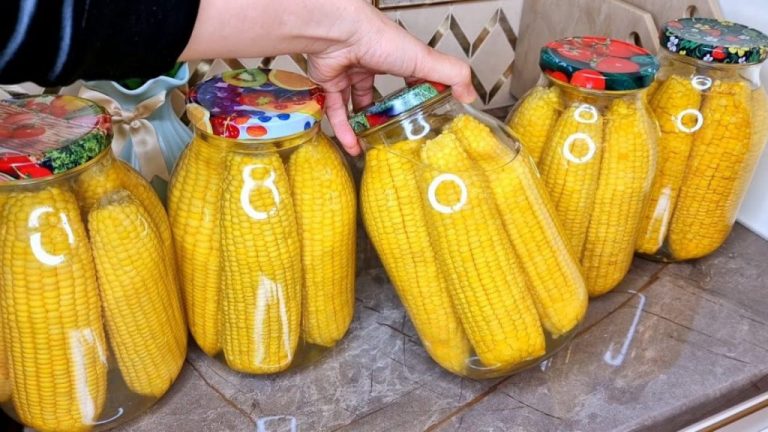 Кукурузу едим всю зиму — вкус как у свежей. Делюсь простым рецептом консервированной кукурузы