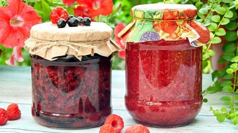 Свежая малина и смородина на зиму без варки. Делюсь рецептом