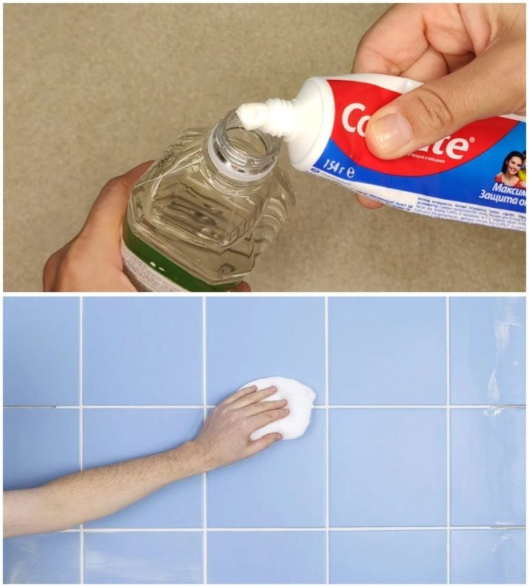 Уксус + зубная паста отмывает всё. Сияющая чистотой кухня и ванная!