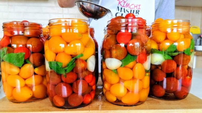 Медовые помидоры на зиму без уксуса