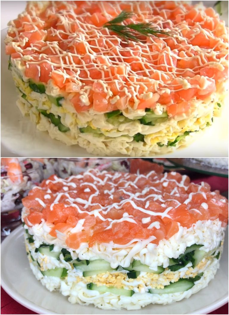 Мои гости всегда ищут этот салат на праздничном столе: потрясающе вкусный и нежный салат «Женская слабость»