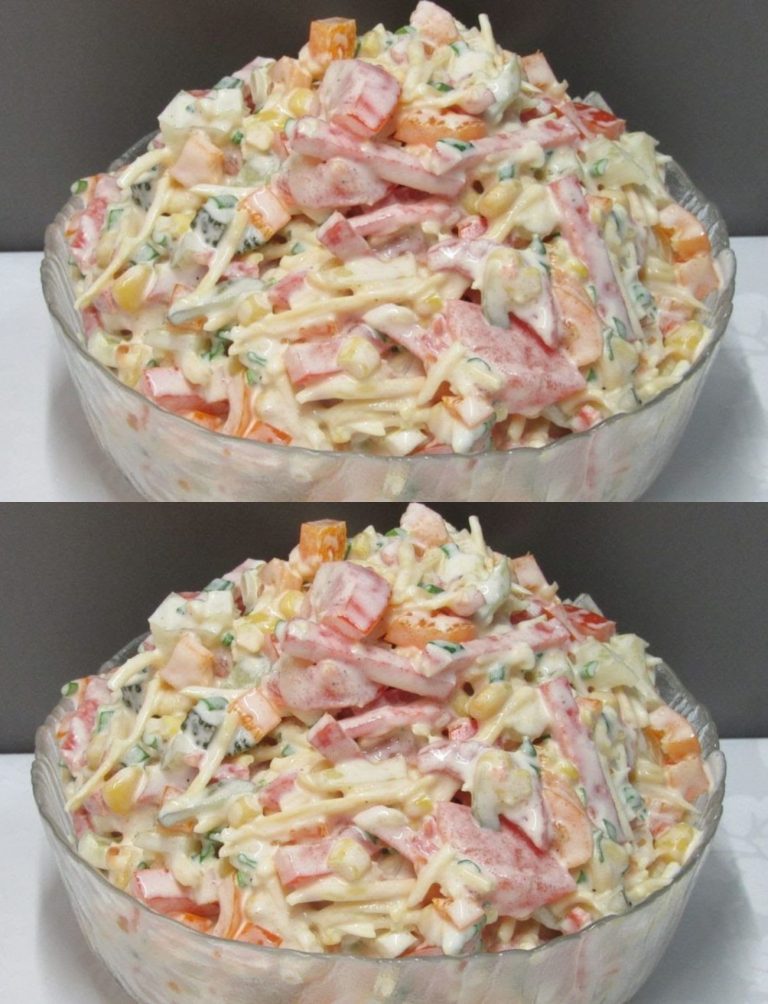 Интересный салат «Мексика» — ничего варить не надо! Все гости спросили рецепт!