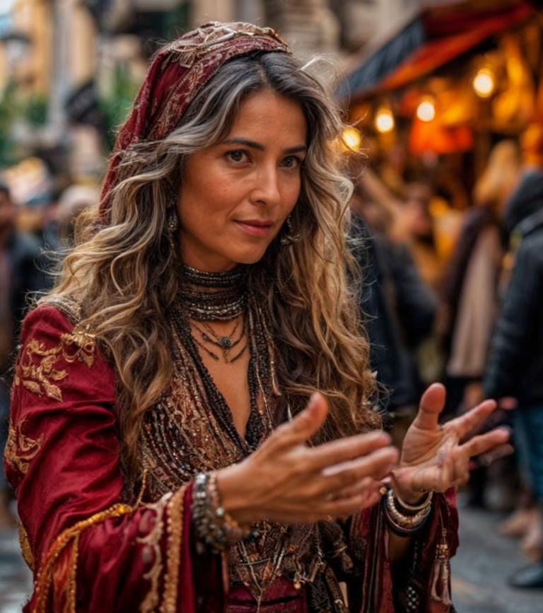 Гадалка коснулась руки девочки в парке и обомлела