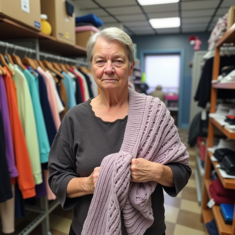 Моя жена нашла свитера, которые она связала для наших внуков, в комиссионном магазине — она была так расстроена, что мне пришлось преподать им урок