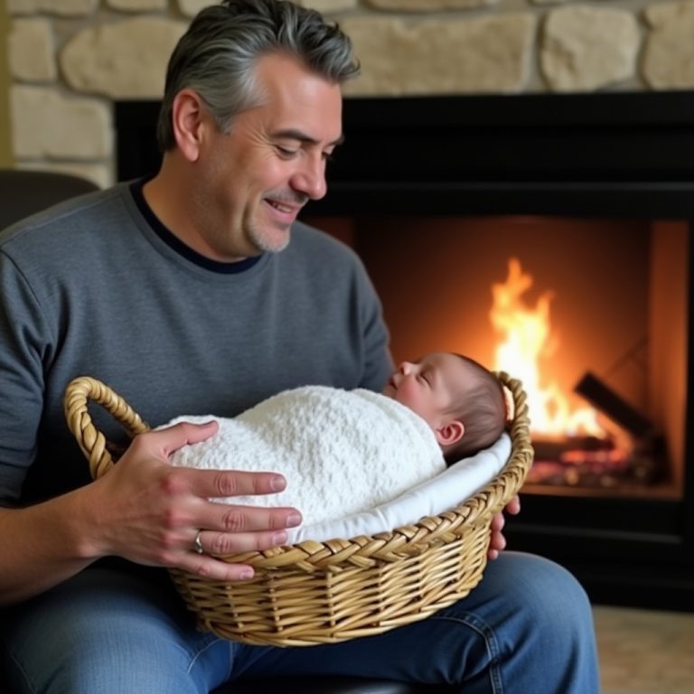 МУЖЧИНА НАХОДИТ НА СВОЕМ ПОРОГЕ МЛАДЕНЦА, ЗАВЕРНУТОГО В ОДЕЯЛА