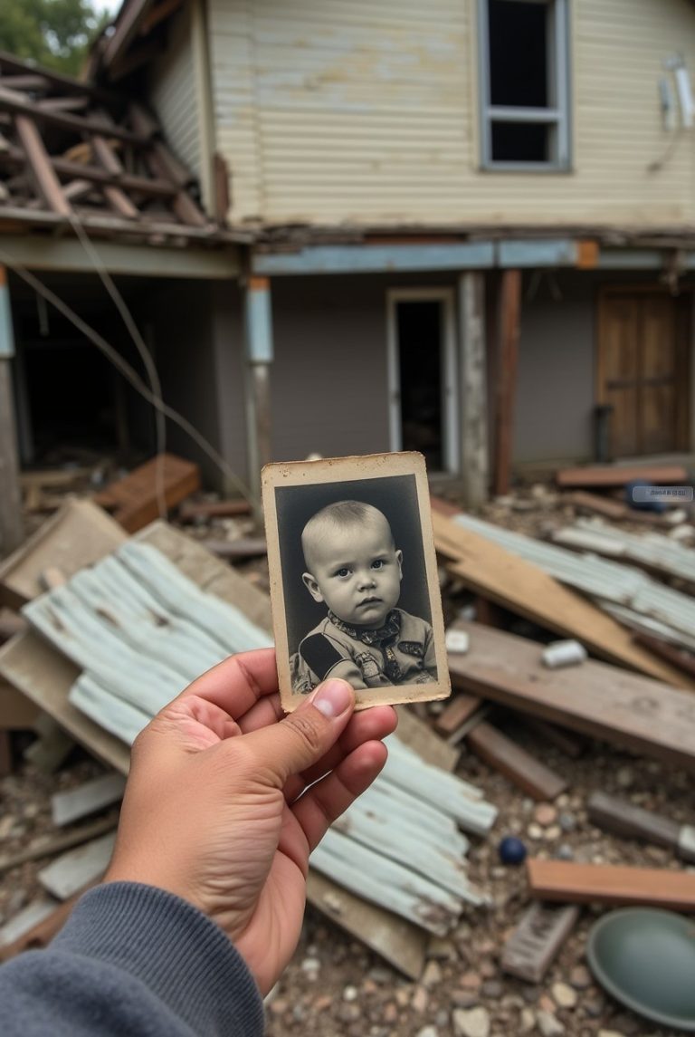 МИЛЛИОНЕР СНОСИТ ДОМ СТАРИКА И НЕОЖИДАННО НАХОДИТ СВОЮ ДЕТСКУЮ ФОТОГРАФИЮ СРЕДИ ОБЛОМКОВ