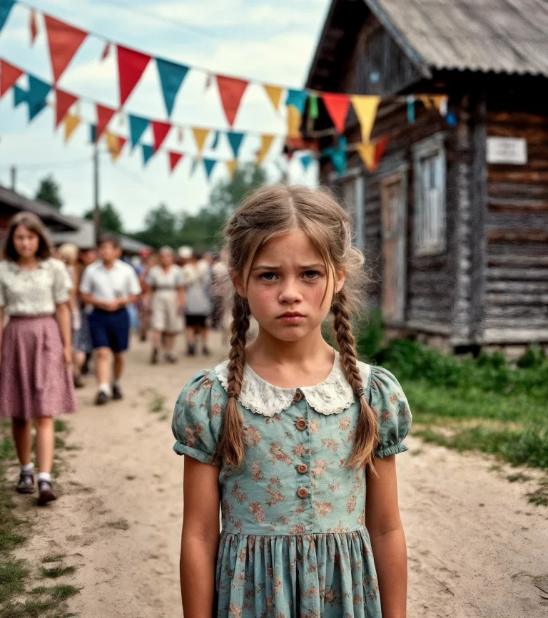 Её прогнали с дня рождения из-за старого платьица, чуть позже готовы были ей ноги целовать