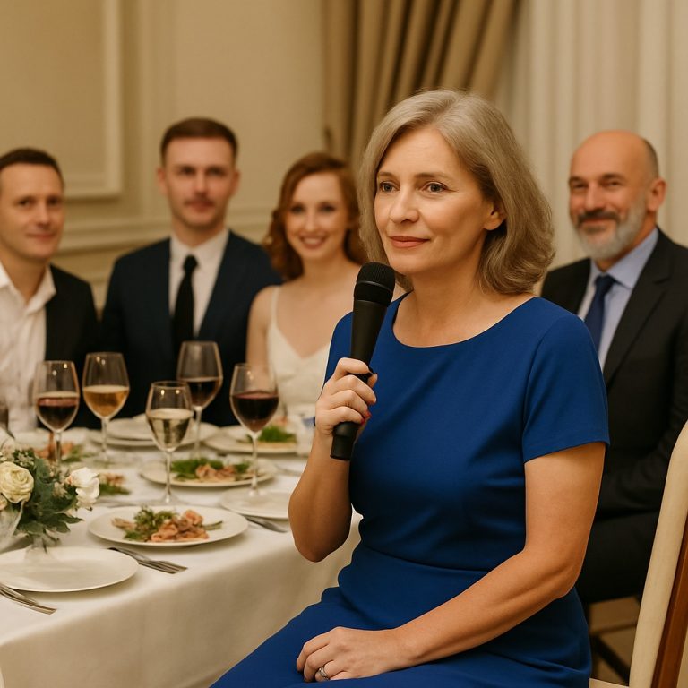 На свадьбе сын оскорбил мать, назвав её  нищенкой, и велел уйти. Но она взяла микрофон и произнесла речь…