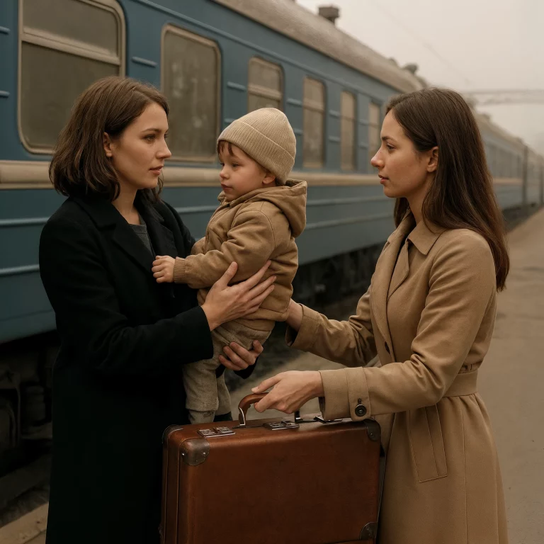 На улице женщина передала мне ребёнка и чемодан с деньгами, а через 16 лет я узнала, что он — наследник миллиардера…