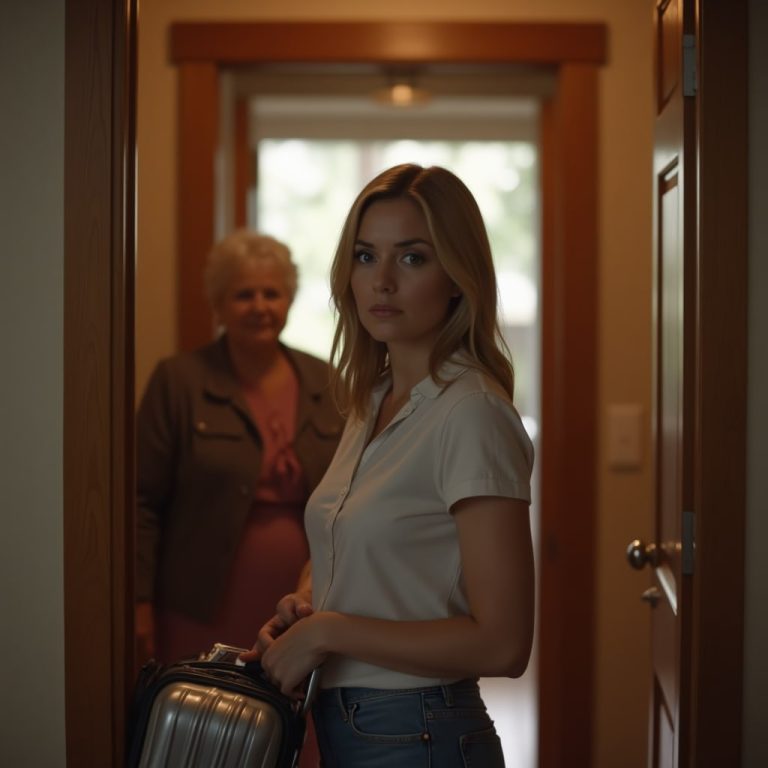 — Твоя мама едет на целый месяц? Тогда я — к своей, — жена стояла уже с чемоданом