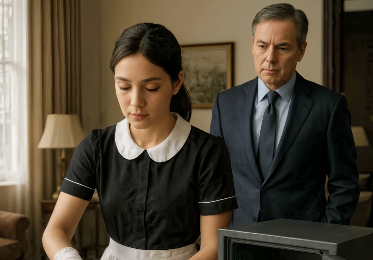 «Миллионер оставил свой сейф настежь открытым, чтобы поймать домработницу на воровстве — но её реакция потрясла его до слёз.»