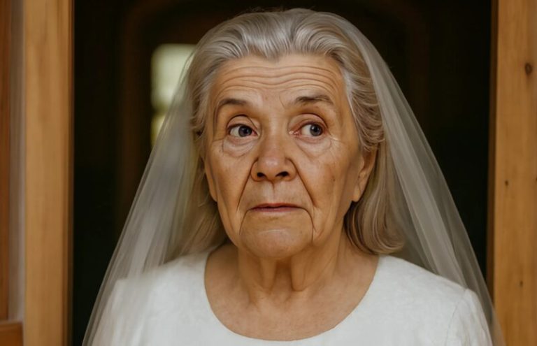 65-летняя женщина вышла замуж за парня моложе нее на тридцать: но в первую же ночь она зашла в комнату для новобрачных и закричала от ужаса