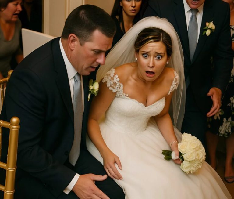 Во время свадьбы невеста неожиданно прошептала, что под ее платьем что-то движется: мы осторожно приподняли тяжелое платье и увидели там кое-что страшное