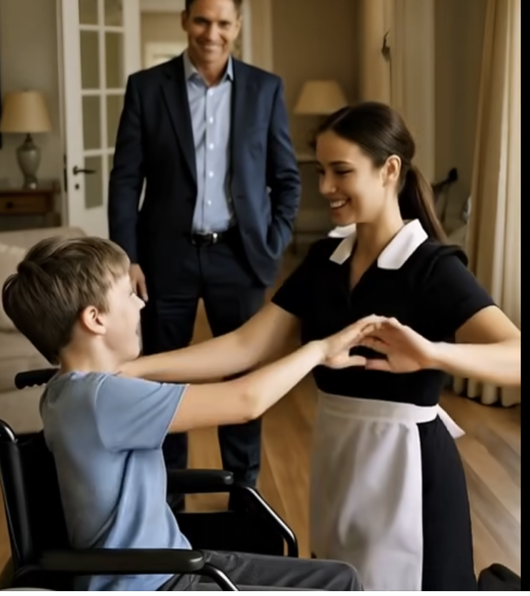 Миллиардер застал домработницу, танцующую с его парализованным сыном — то, что произошло дальше, довело всех до слёз.