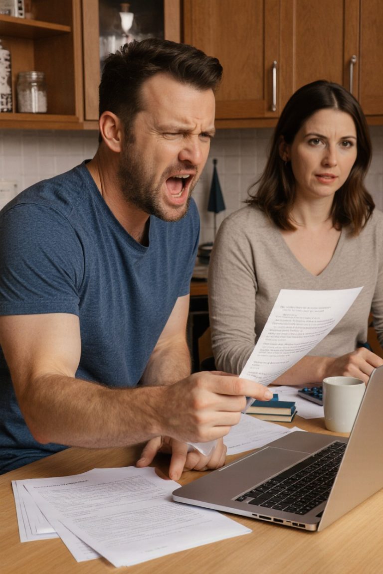 — С каких это пор у нас раздельный бюджет?! — выкрикнул муж