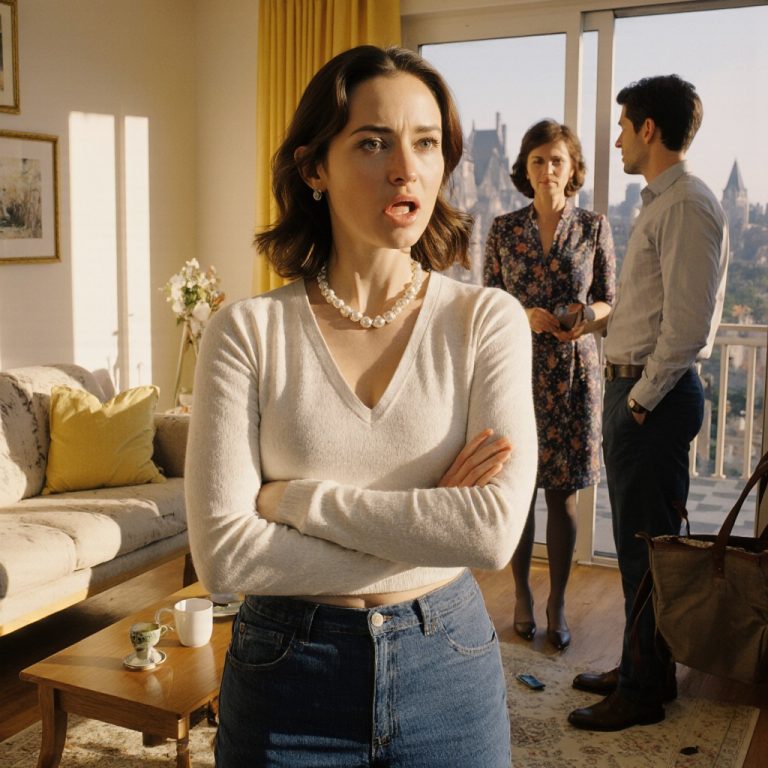 — Ваш юбилей отменяется, Людмила Ивановна. Вместо торта — сумка с вещами вашего сынка, и пошли оба вон из моей квартиры.