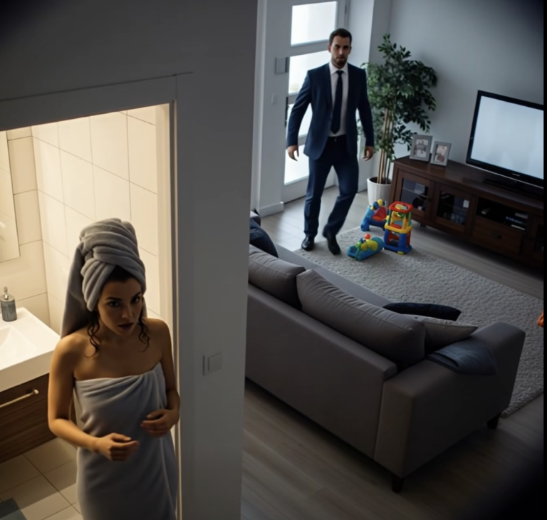 Я застала няню наших детей, когда она выходила из душа — в то время как мой муж должен был быть на работе