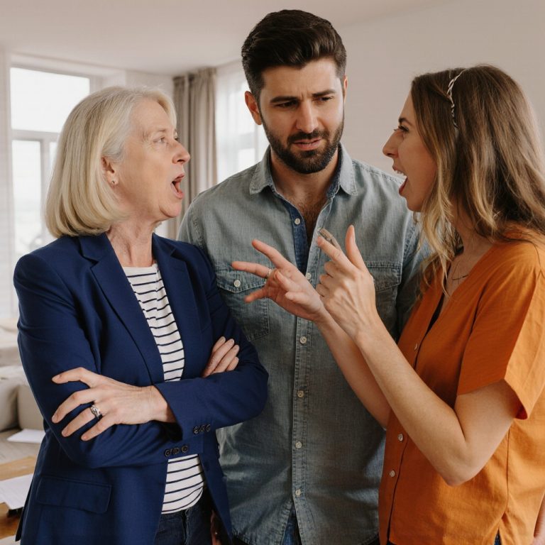 Мой отец оставил мне квартиру, а не твоей семейке! — сказала я, вырывая документы из рук мужа
