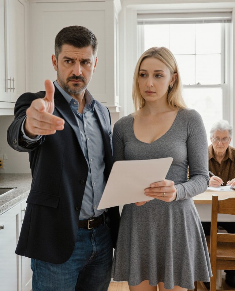 — Твоя тётка оставила нам наследство, а не тебе! — заявил муж, протягивая листок с планом дележа от своей матери.