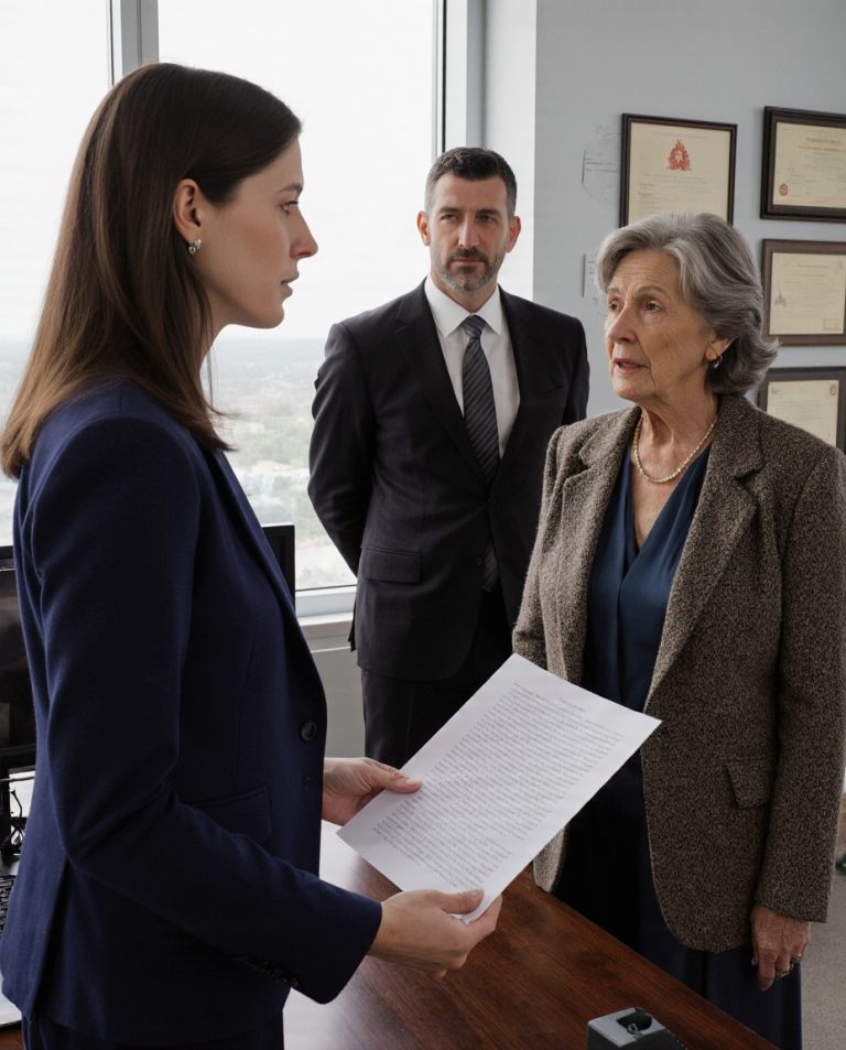 — Квартира моей бабушки, а не твоей семьи! — невестка поставила свекровь на место прямо у нотариуса