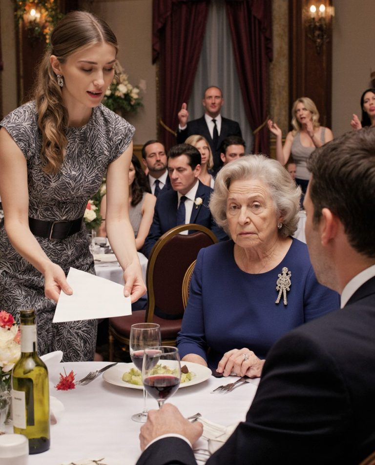 — Ты пустоцвет и приживалка! — кричала свекровь на юбилее, пока я молча клала в её тарелку документы о продаже квартиры