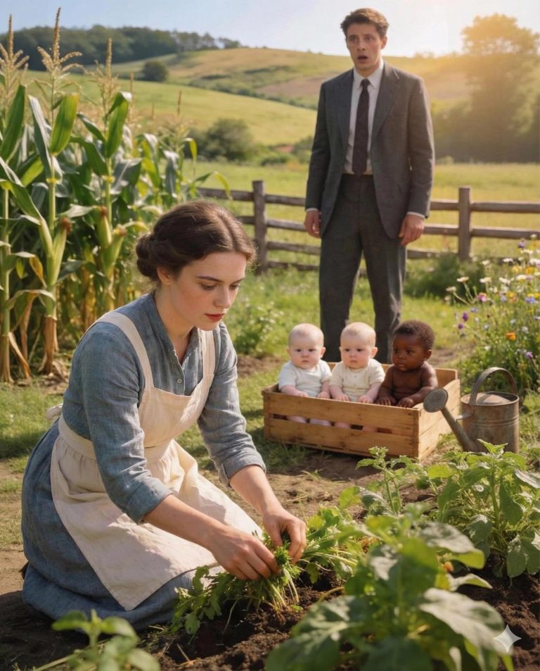 Он ушел, гоняясь за миллионами, оставив женщину, которая создала его с нуля. Два года спустя он вернулся — и замер, увидев ее в поле с тремя детьми, которые изменили все.