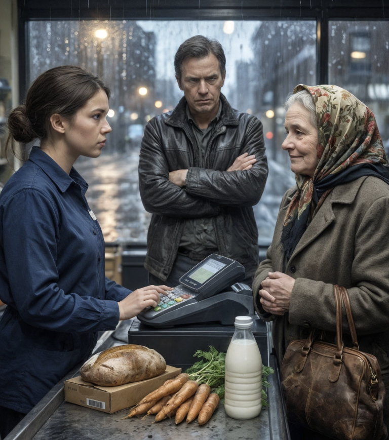 Отложи молоко, дочка, не наскребла», — вздохнула старушка у кассы. Кассирша молча провела товар по своему сканеру. А на следующее утро ей позвонили из банка: «На ваш счет поступил перевод