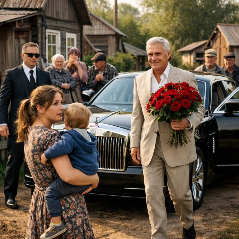 Соседи в деревне посмеивались над Таней, когда её бросил жених с ребенком на руках. Но когда увидели кто к ней приехал, притихли