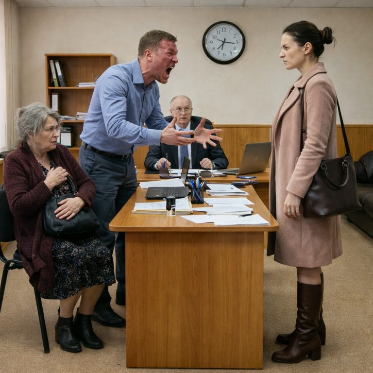 Свекровь при нотариусе вычеркнула меня из списка: «Чужая кровь». Он не знал, что через 9 минут войдет женщина, которая все изменит