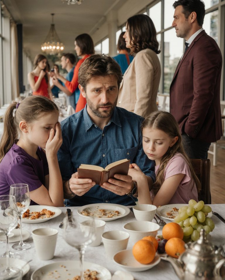 Родня сбежала из ресторана, оставив мне счёт на 195 000 ₽. Моя месть была холоднее ночного февральского льда!