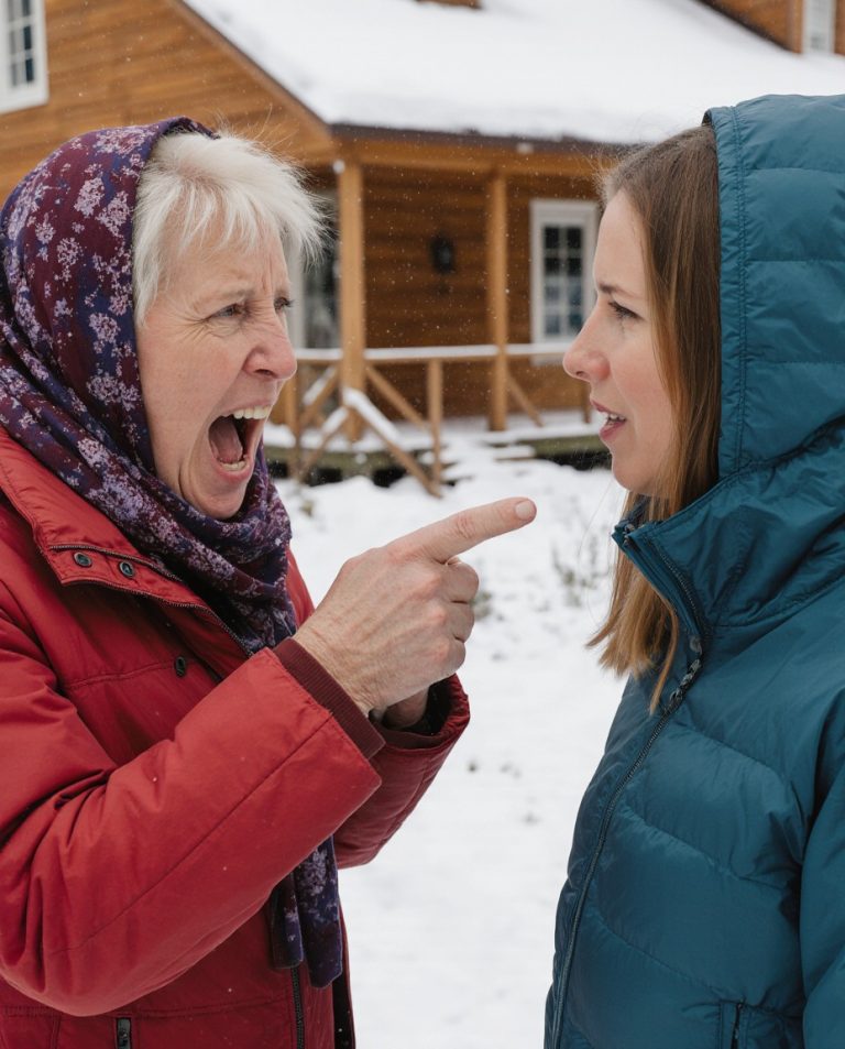 Ты зачем приехала?! Проваливай, а то полицию вызову! — гаркнула свекровь на даче невестки