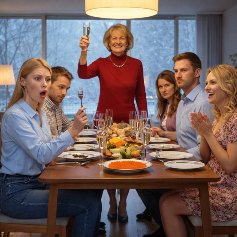 «Лучшим подарком на свадьбу моему младшему сыну станет ваша квартира!» — подняла тост свекровь. Ответ хозяйки застолья лишил всех дара речи