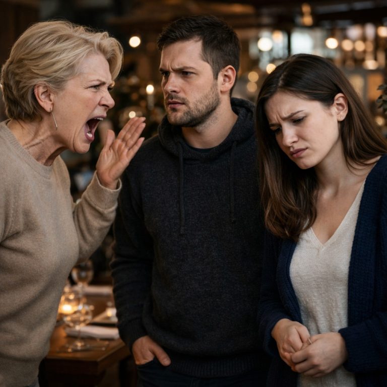 Да мне все равно на твою жену! Чтобы её не было в ресторане! — закричала свекровь, не зная самого важного