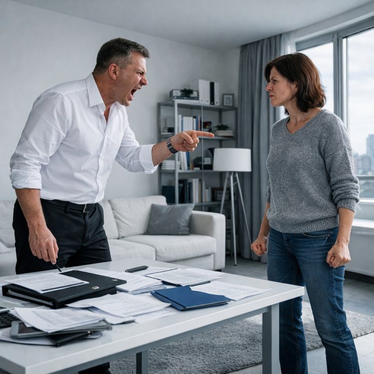 Дорогая, подписывай документы и исчезни! Я теперь у руля компании, мне нужна шикарная дама, а не серая домработница! — рявкнул муж