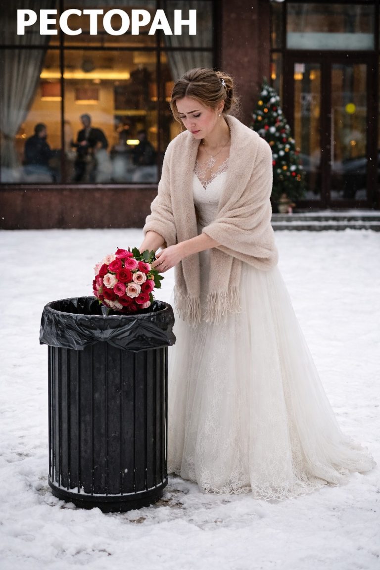 Полина выскочила на крыльцо ресторана в тот момент, когда в банкетном зале всё ещё гремела музыка, а гости продолжали веселиться и танцевать.