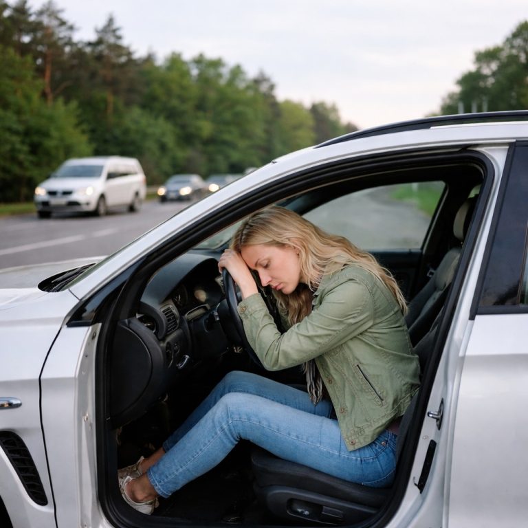 Вера ехала по трассе неторопливо.