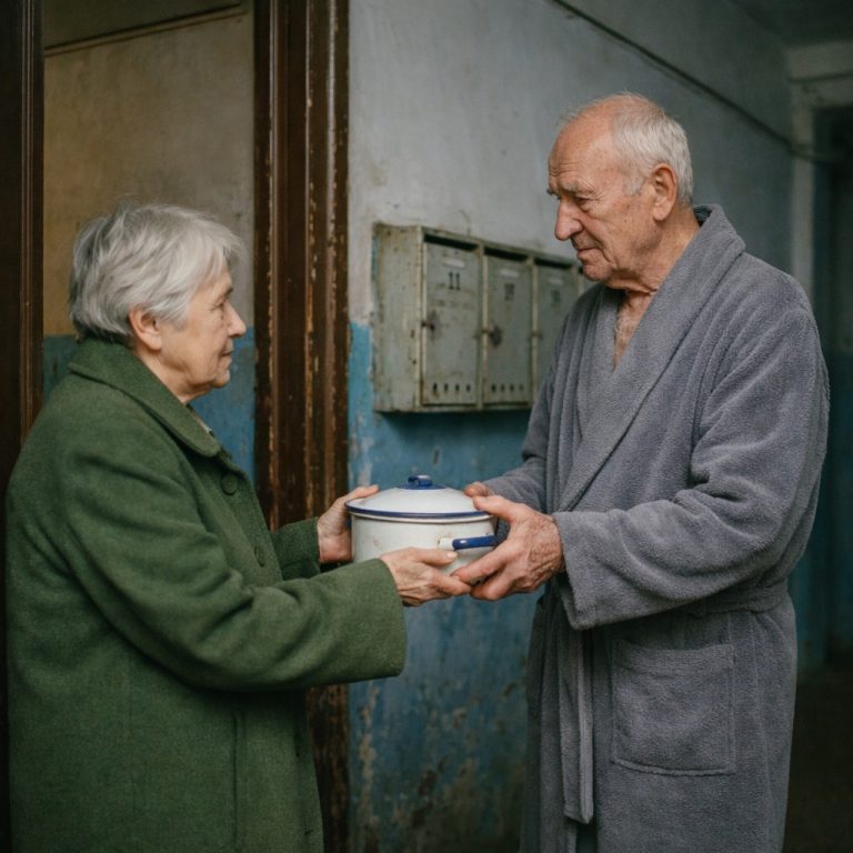 Два года подряд, каждое воскресенье, я приносила своему соседу кастрюлю бульона.