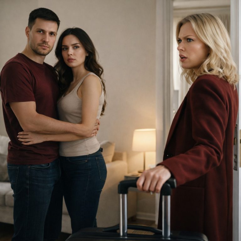 — Милый, кстати, твоя жена вернулась. Ты ей сказал, что теперь здесь живу я?