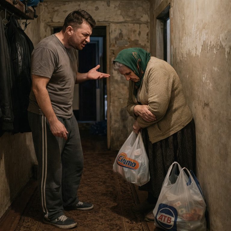 — И зачем ты ко мне приехала, мама? — холодно произнёс сын.