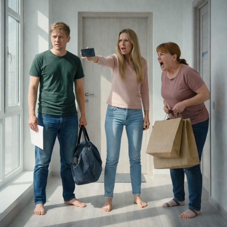 – Убери на кухне после мамы! – приказал муж. Я молча собрала его вещи, а вечером он с матерью вылетел из моей квартиры