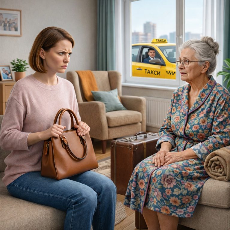 «Свекровь переписала дачу на второго сына, а когда слегла — ухаживать привезли ко мне. Я молча собрала её вещи и отправила на такси»