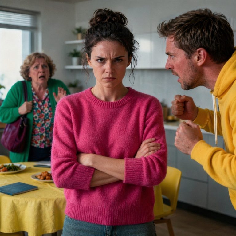 — У тебя есть минута, Витя, чтобы объяснить, почему твоя мама считает мою квартиру семейным активом. Иначе вылетишь вслед за тётей Любой!