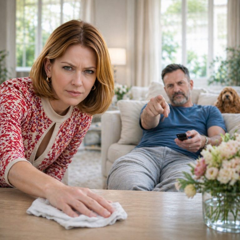 «Дом — на тебе, ты же жена», — отрезал муж. Зря он сказал это именно тогда