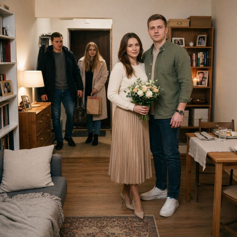Бывший муж пришел через 6 месяцев с новой девушкой посмотреть, как я живу: он не ожидал, кто откроет дверь