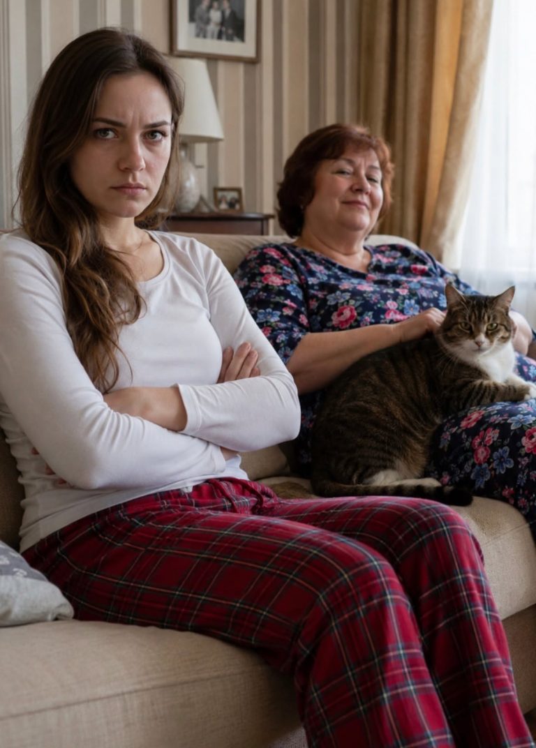 «Мы уже всё решили за тебя», — улыбнулась моя свекровь. После моего ответа её улыбка исчезла.
