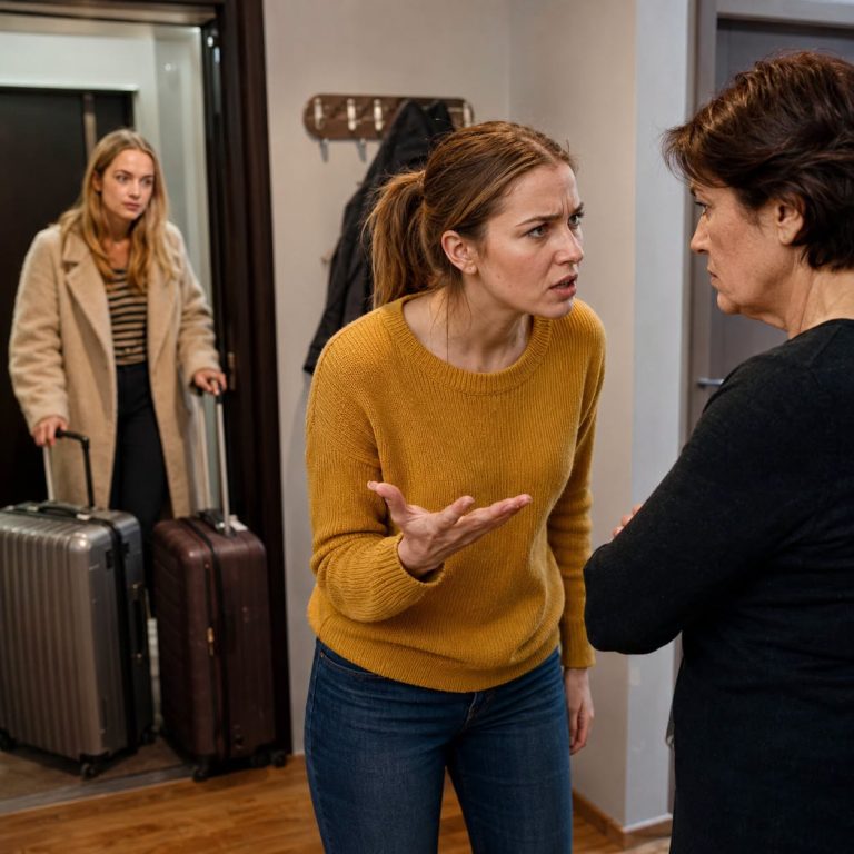 — Простите, а с какой стати я должна съезжать? Квартира принадлежит мне! — в это время свекровь уже заносила чемоданы дочери